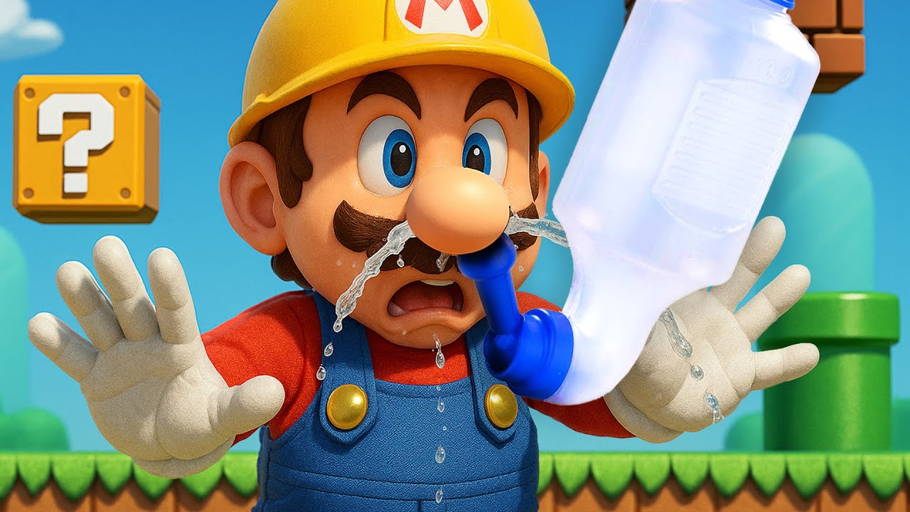 NASENDUSCHE für den VERLIERER in Mario Maker 2 feat. @Huebi