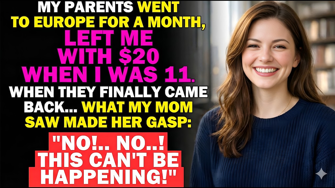 My Parents Went To Europe For A While, Left Me With $20 At Age Eleven—Police Burst Into Their Party
