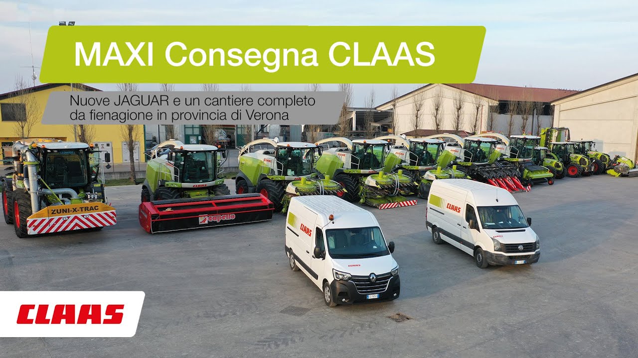 CLAAS In Campo 2021- Maxi consegna 4xJAGUAR