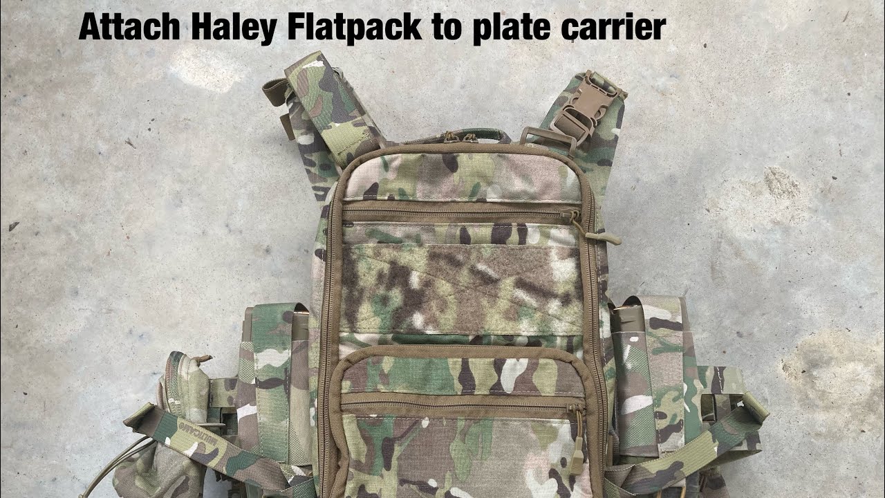 Haley Strategic Flat Pack on Plate Carrier