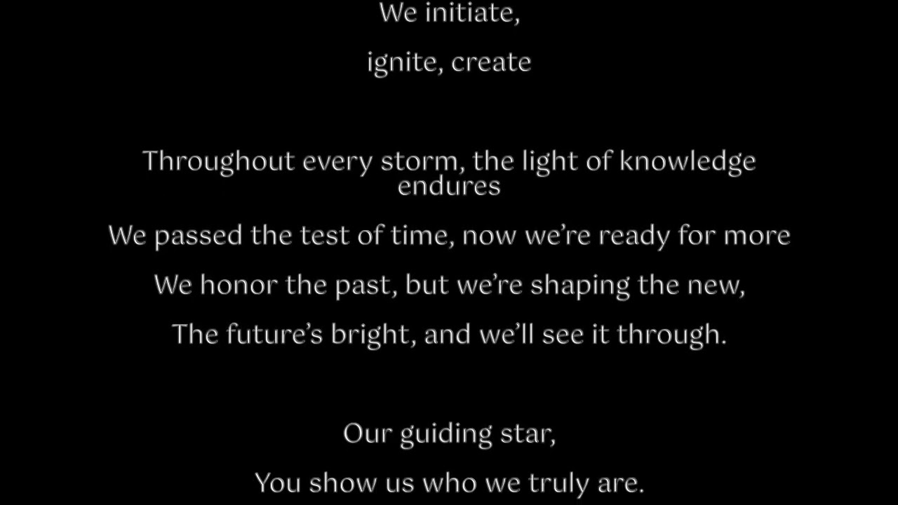 AMNS INTERNATIONAL SCHOOL - SCHOOL ANTHEM