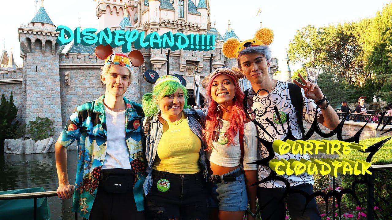 We Went To Disneyland & All I Got Was This Vlog! w/ OUR FIRE + CLOUDTALK