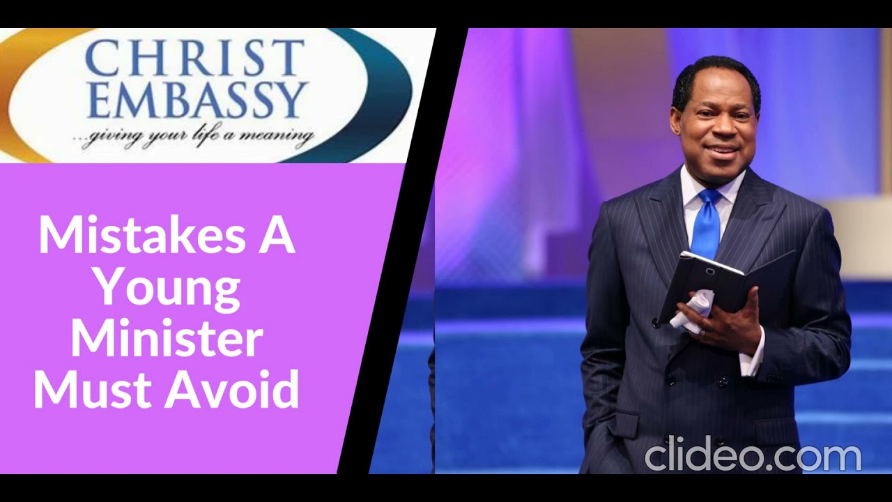 PASTOR CHRIS TEACHING | MISTAKES A YOUNG MINISTER MUST AVOID |  CHRIST EMBASSY | BIBLE STUDY