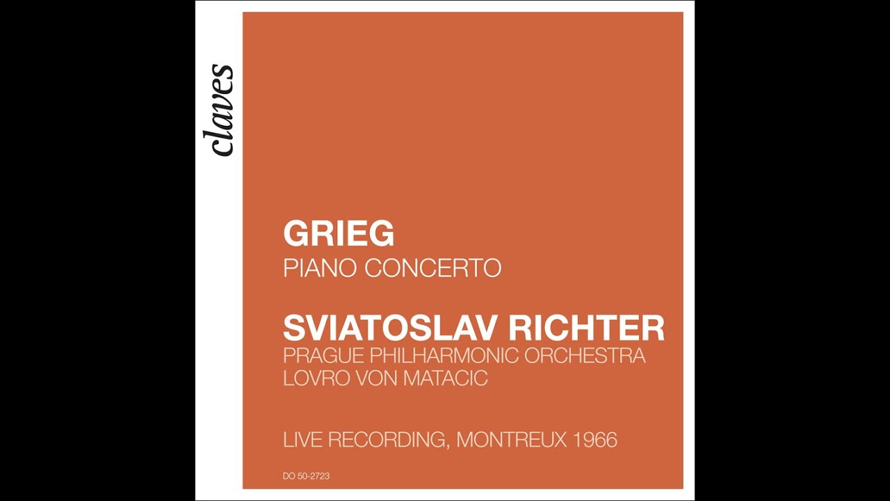 Svjatoslav Richter - Edvard Grieg: Concerto en La mineur, Op. 16 Pour Piano & Orchestre (Live)