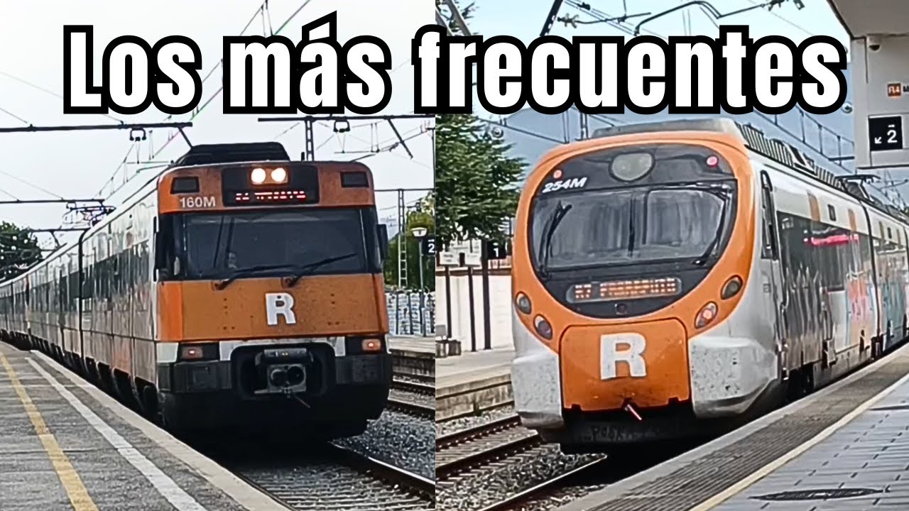 Trenes CIVIA y serie 447 en los núcleos de RENFE CERCANÍAS / RODALIES