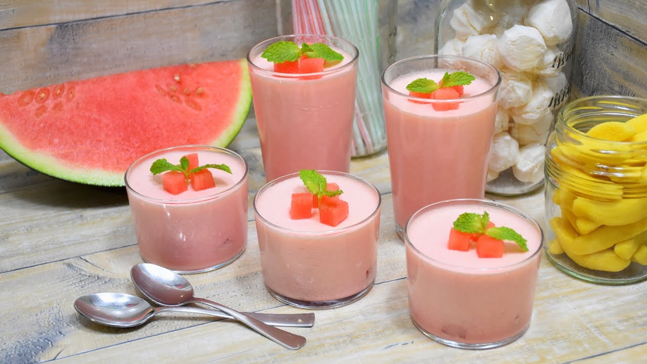 MOUSSE DE SANDIA FÁCIL | WATERMELON MOUSSE