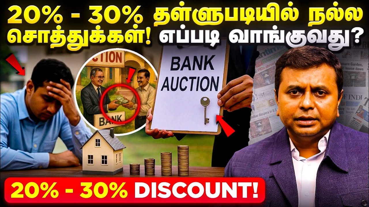 வங்கி ஏல சொத்தை வாங்கலாமா? எப்படி வாங்குவது? லாபநஷ்ட விவரம்! Saravanan Annadurai | The Street Lawyer