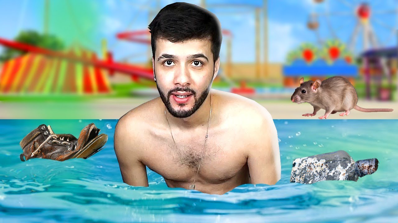 EU ABRI UM PARQUE AQUÁTICO MAS TÁ TUDO DANDO ERRADO! - Waterpark Simulator