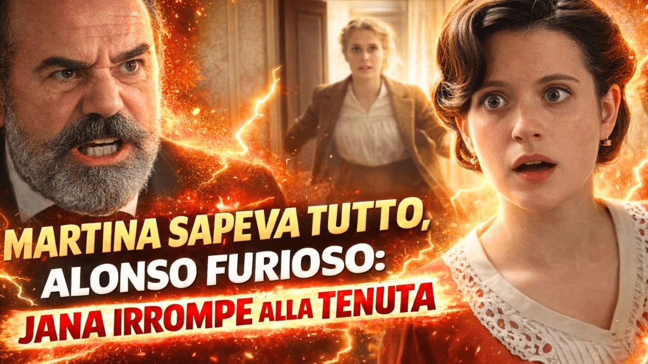 LA PROMESSA ANTICIPAZIONI - MARTINA SMASCHERATA! ALONSO URLA “BUGIARDA!” E JANA RIEMERGE DALLE OMBRE
