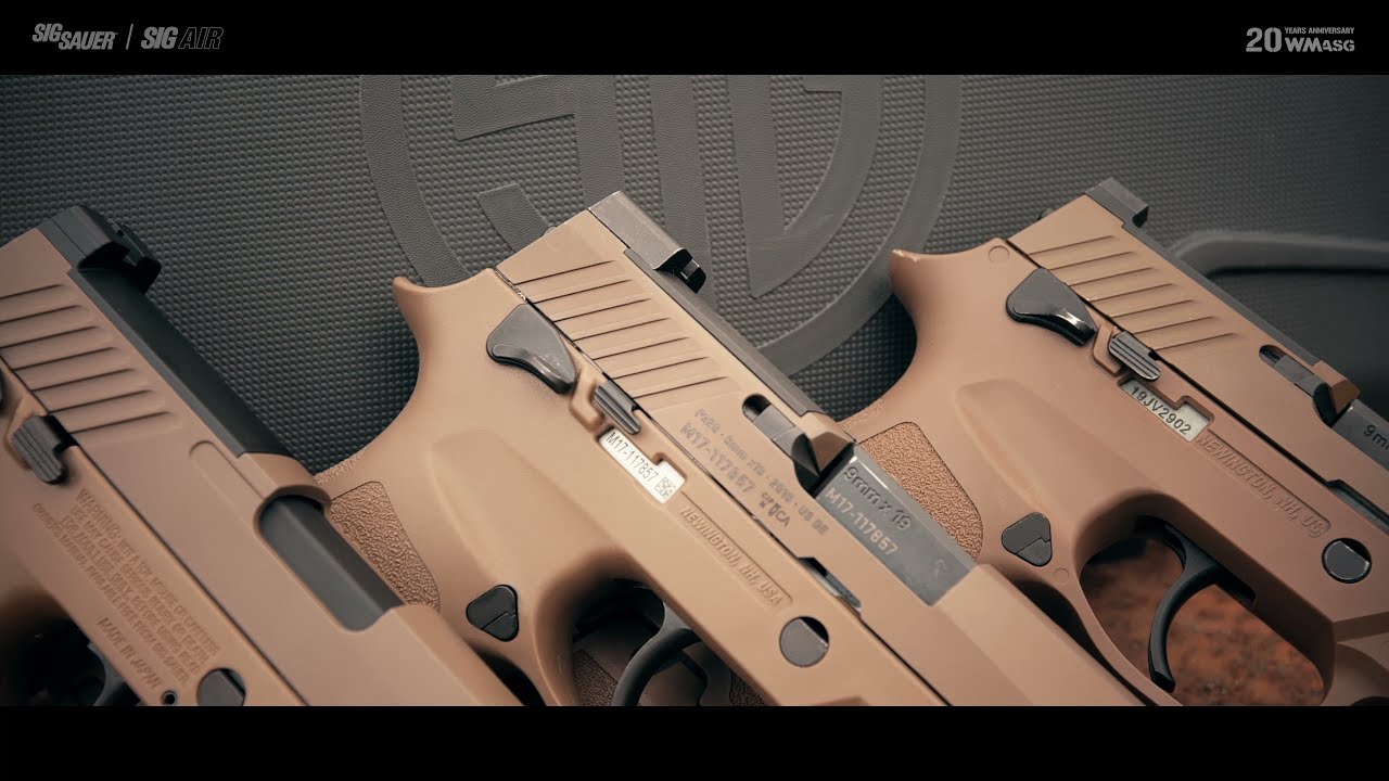 JAK PRAWDZIWY: SIG AIR PROFORCE M17 porównany z palnym SIG SAUER P320 M17