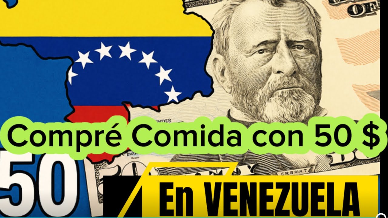 Si alcanza comprar Comida con 50 d&oacute;lares en VENEZUELA? 🇻🇪SIN FILTRO 🇻🇪
