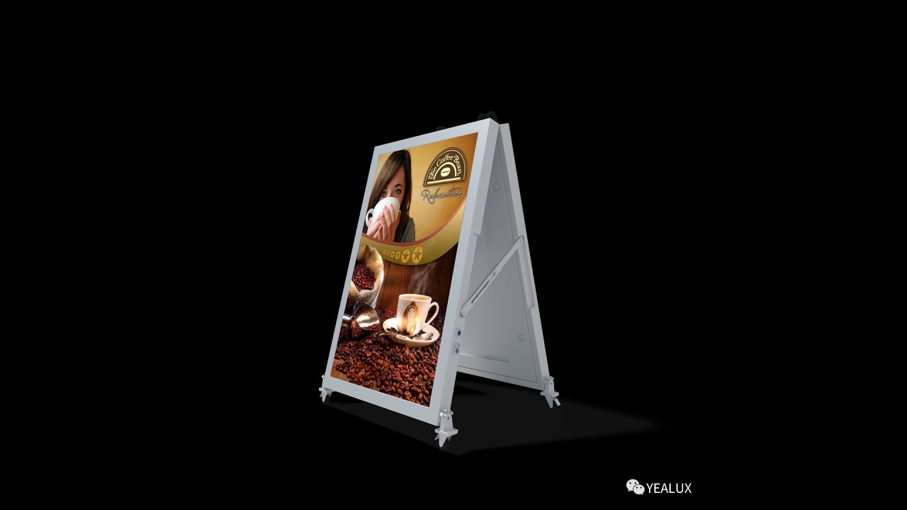 YEALUX OUTDOOR TOTEM | SMD LED POSTER | RETAIL DISPLAY SOLUTION | DIGITAL SIGNAGE | CUSTOM DESIGN