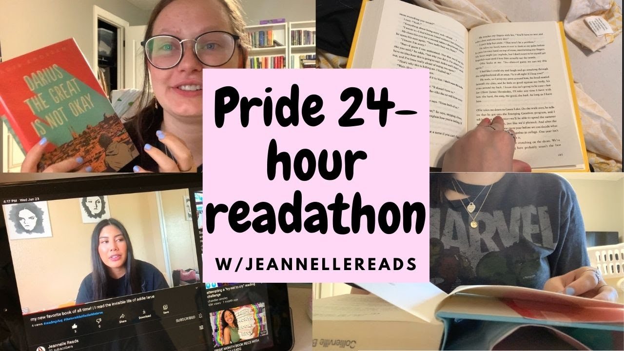 Pride 24 hour readathon | w/ Jeannelle Reads