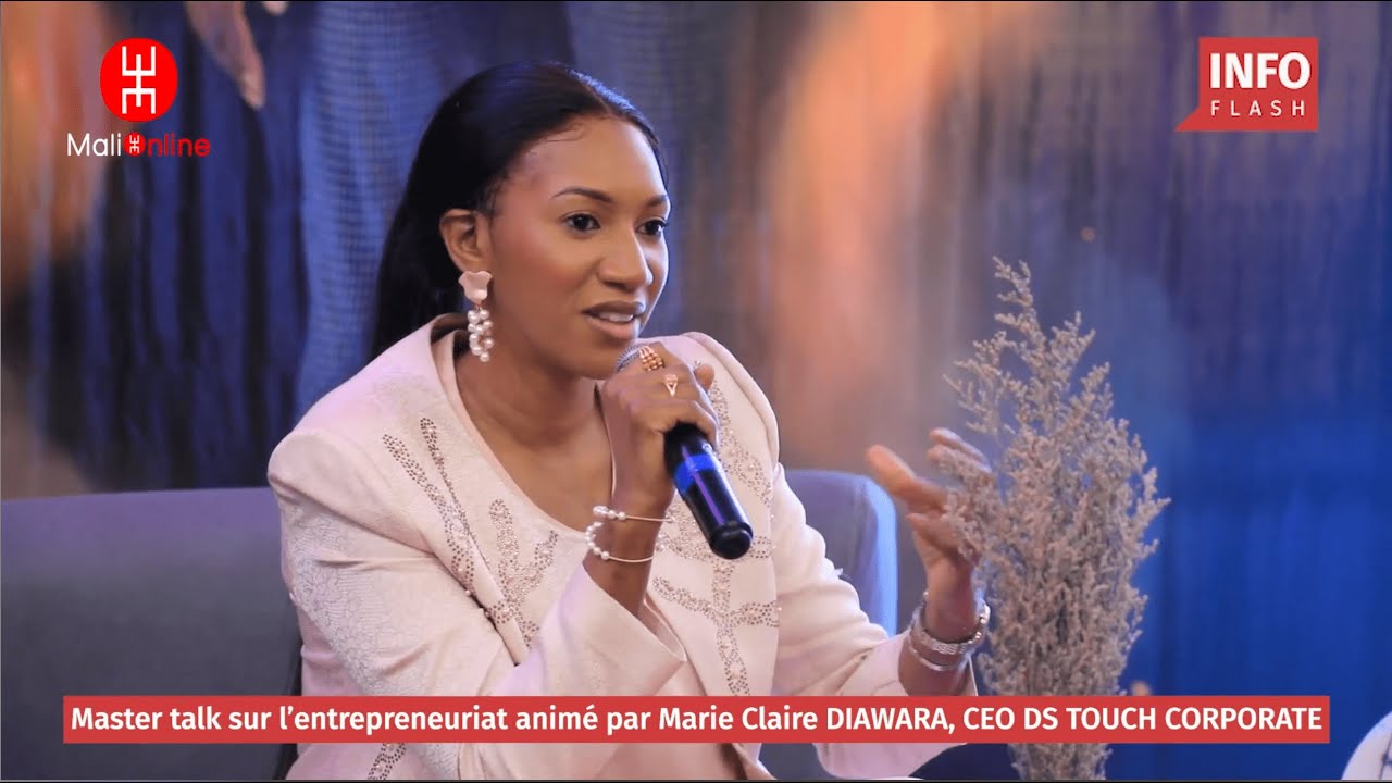 MASTER TALK SUR L'ENTREPRENEURIAT PAR MARIE CLAIRE DIAWARA