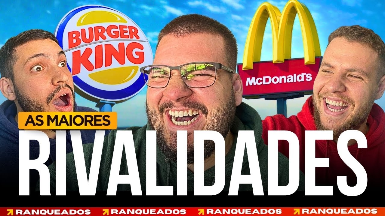 MARCAS COM MAIOR RIVALIDADE DO MERCADO | Ranqueados