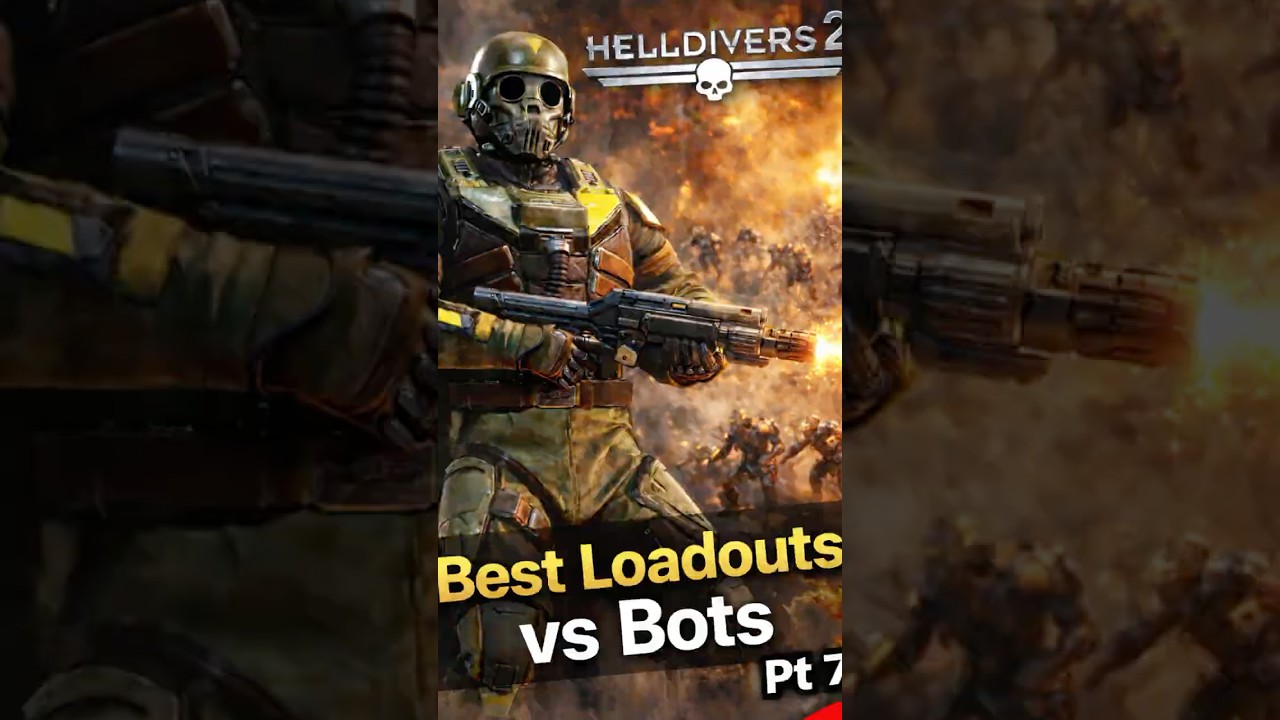 🔥 Best Loadout vs Bots pt 7 #shorts  #gaming #helldivers2 #helldivers #helldivers2gameplay