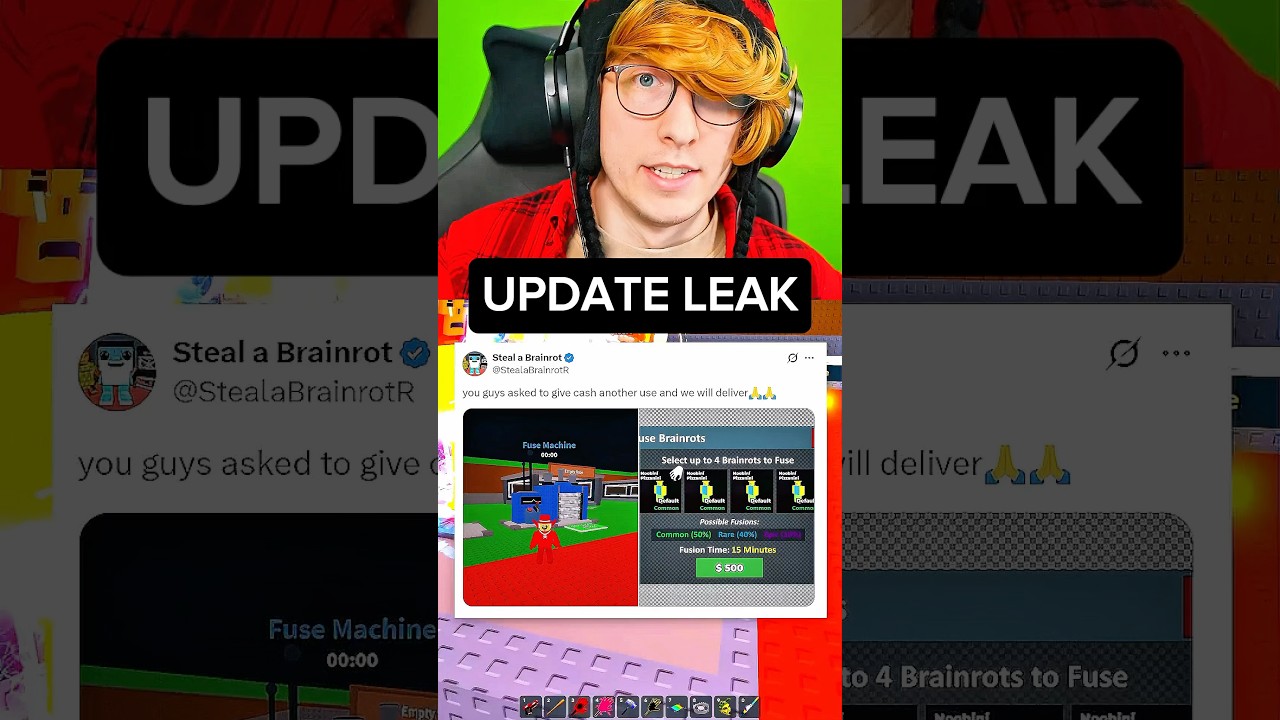 STEAL A BRAINROT UPDATE LEAKED