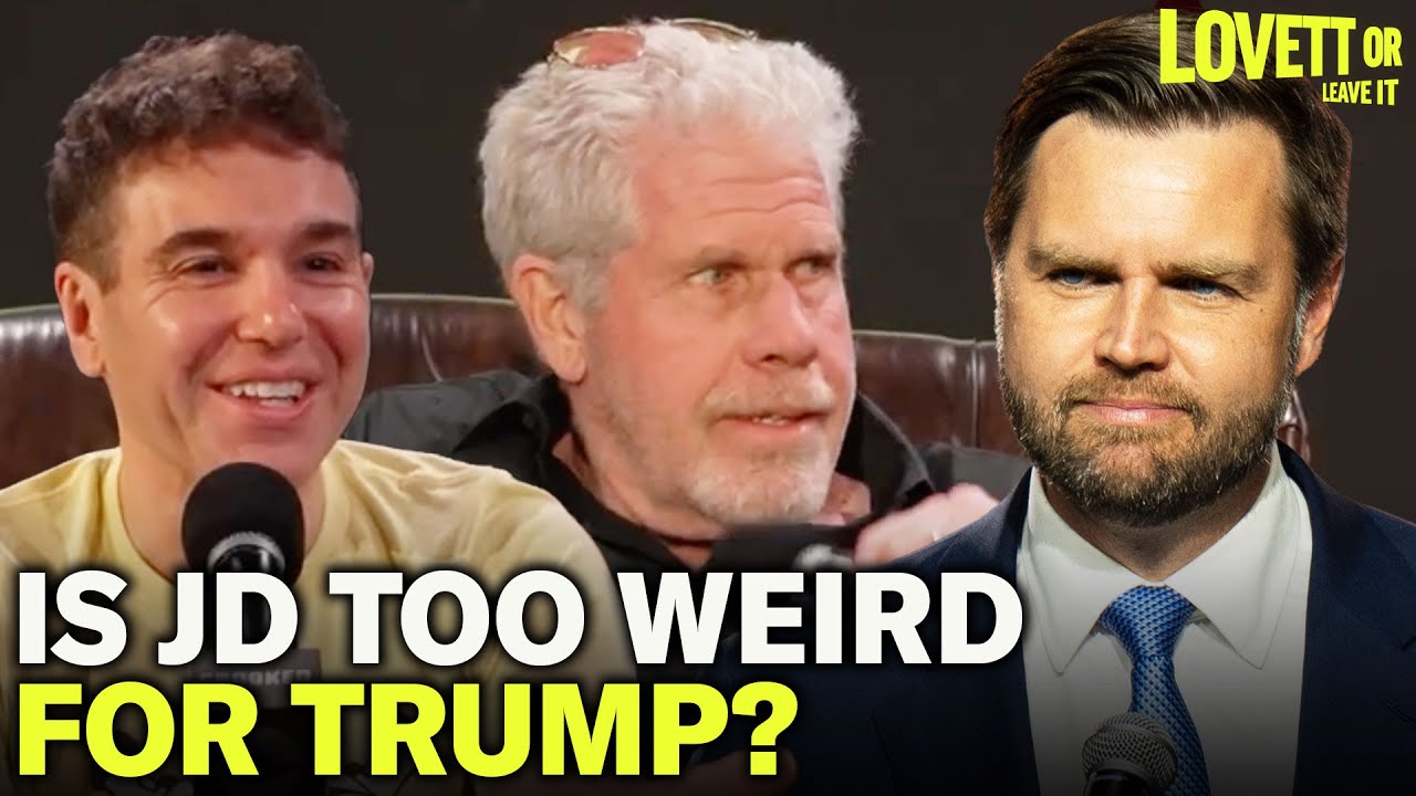 Ron Perlman Explains Why JD Vance is so F*cking Weird