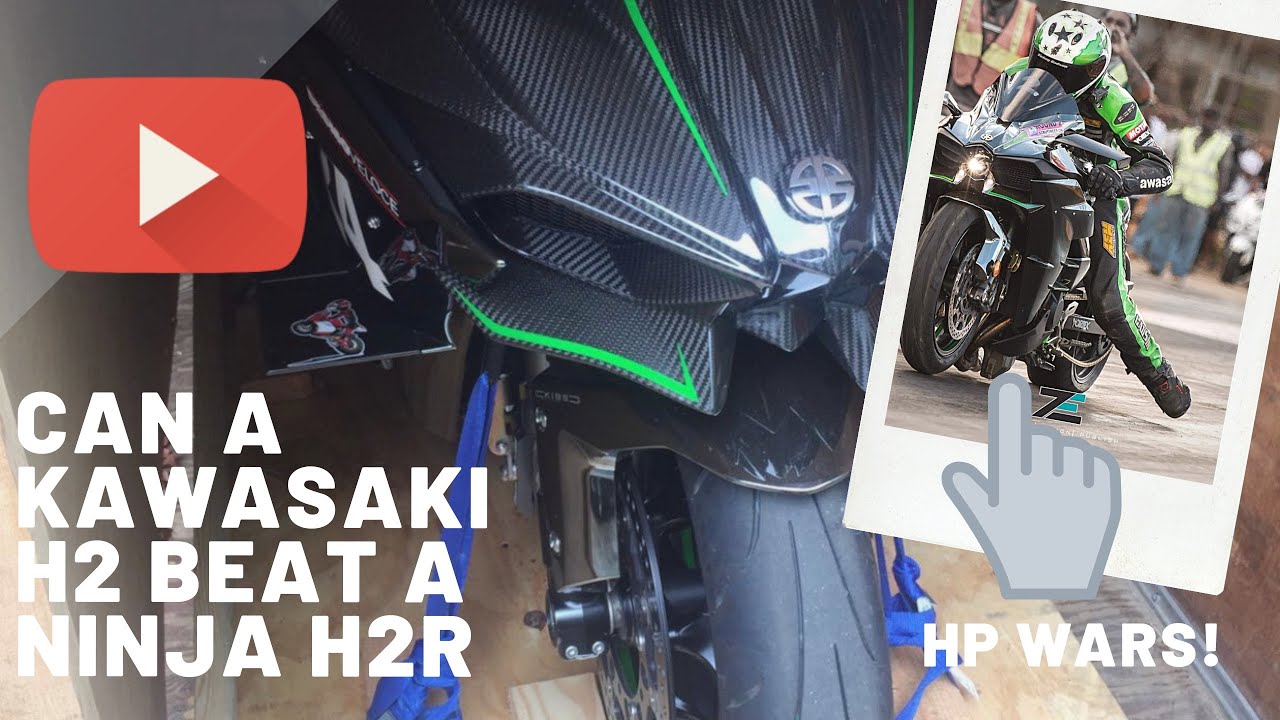 IS THE KAWASAKI  NINJA H2R REALLY MORE POWERFUL THAN THE H2??