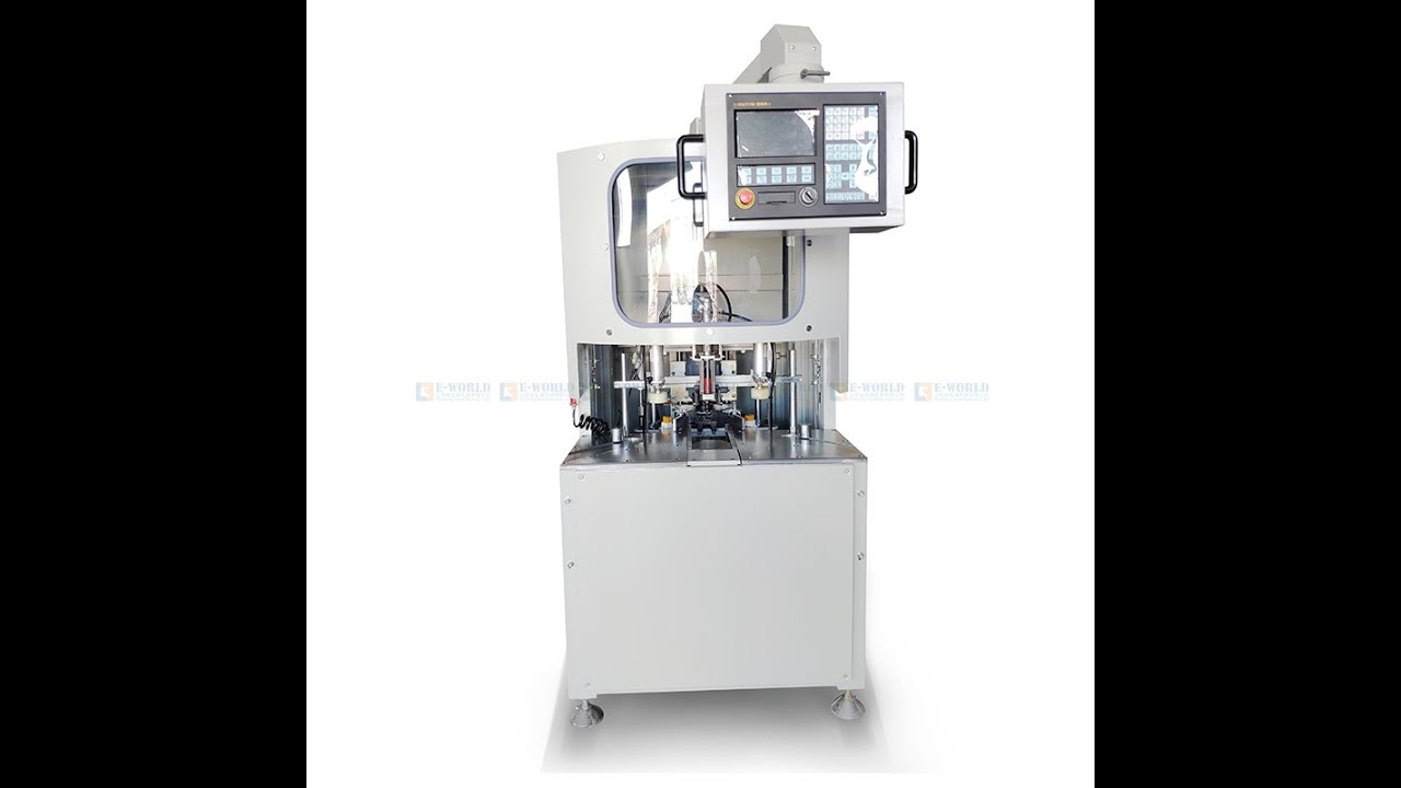 How to make program for UPVC windows CNC corner clean machine