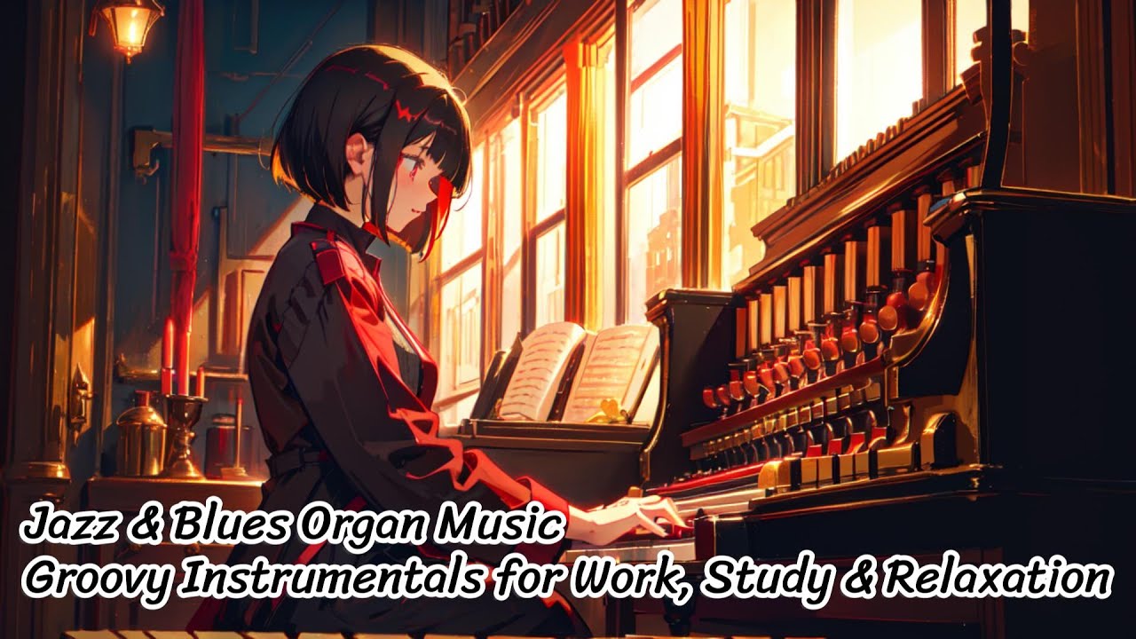 Jazz & Blues Organ Music – Groovy Instrumentals for Work, Study & Relaxation
