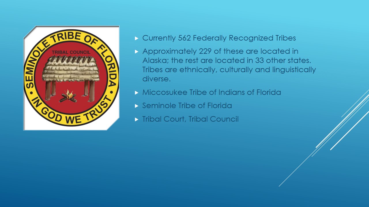 Tribal Issues and Emergency Management PAD 4391