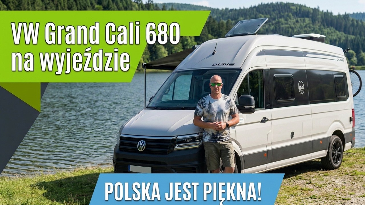 Polski, g&oacute;rski kamping i wyjazd Grand Californią 680. Polska jest piękna!
