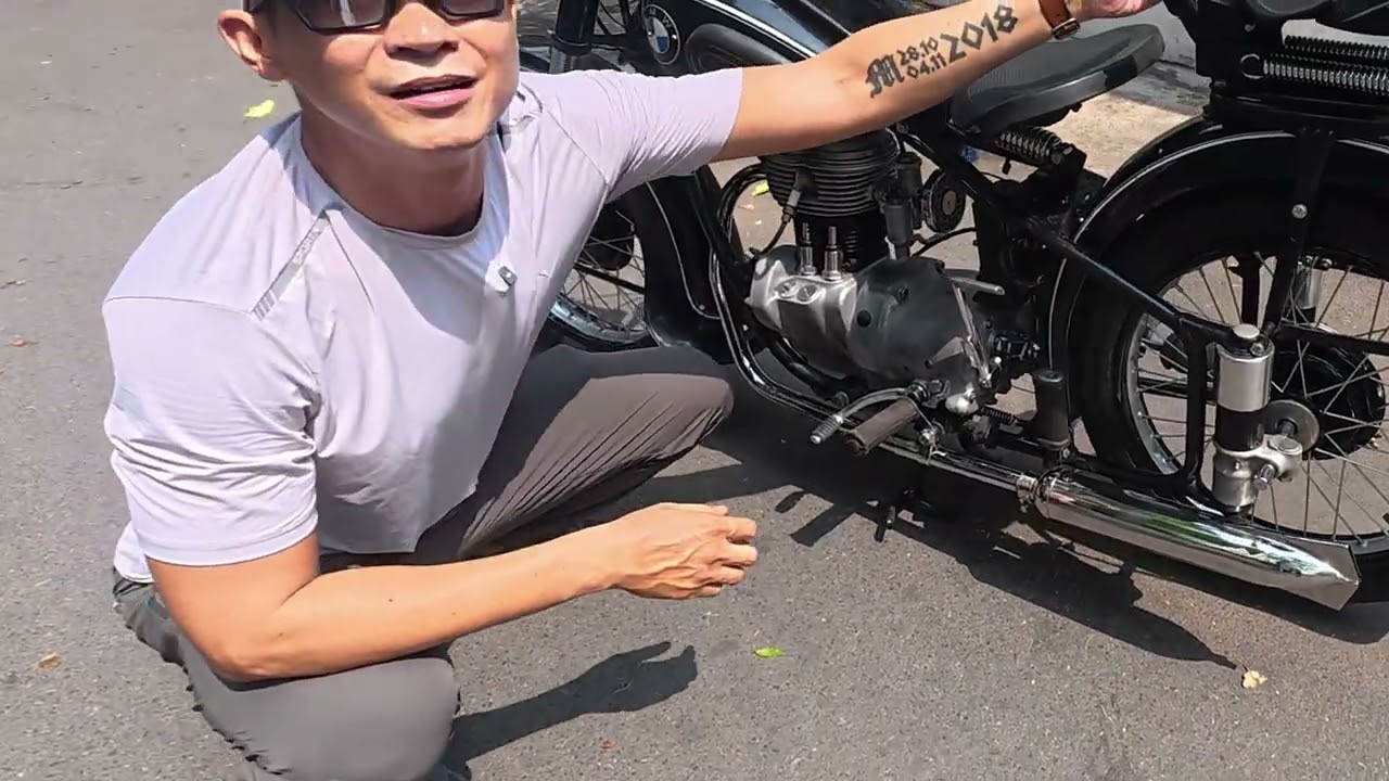 REVIEW SIÊU PHẨM BMW R25 (sx 1951)  #boxibo #xeco #dulich #classicbike #vintage.