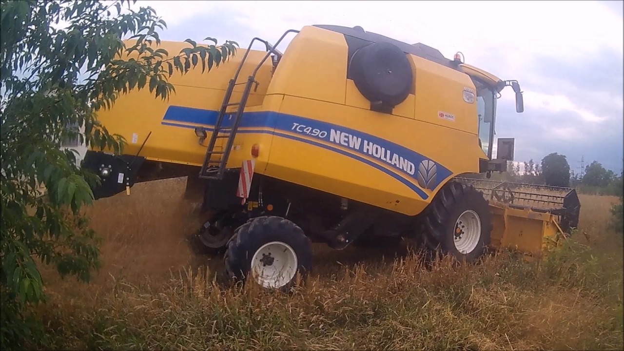 Żniwa jęczmień ozimy 2017! /New Holland tc 4.90