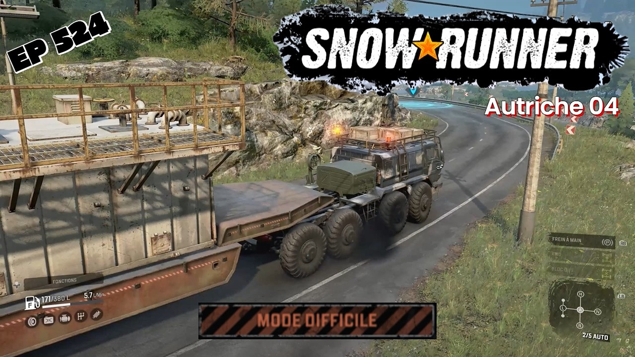 #SnowRunnerQC (Autriche 04) Dans cet épisode, 3 tâches de terminées