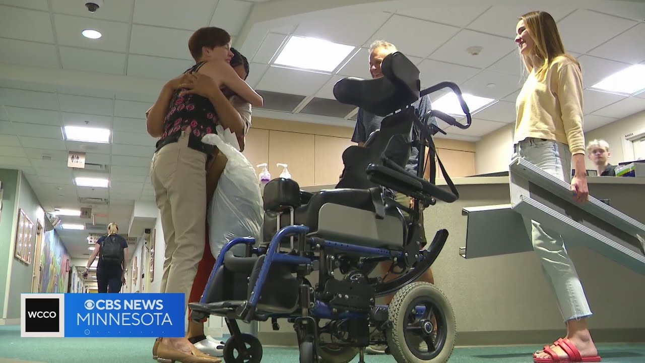 Family gifts late daughter's specialized wheelchair to boy with cerebral palsy after thieves stole h