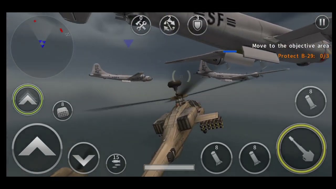 GUNSHIP BATTLE: Episode 7 mission 7 (Apache Mk-S)