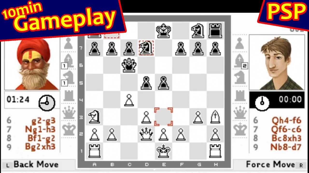 Chessmaster: The Art of Learning ... (PSP) Gameplay