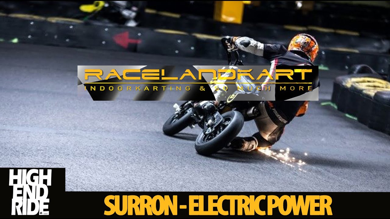 Testing a Highly Tuned Surron E-Bike on an Indoor Karting Track! 🔥⚡