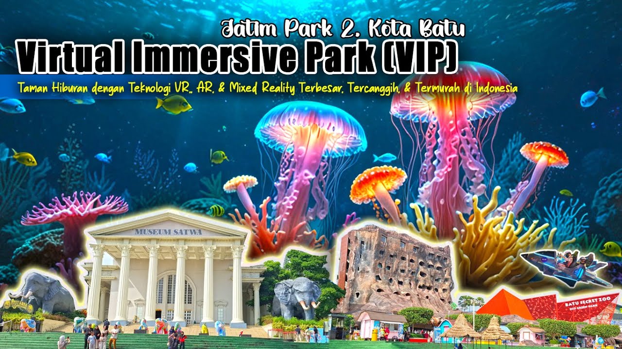 BARU❗ JATIM PARK 2: VIRTUAL IMMERSIVE PARK (VIP) || SENSASI NONTON DI METAVERSE GLASS THEATER