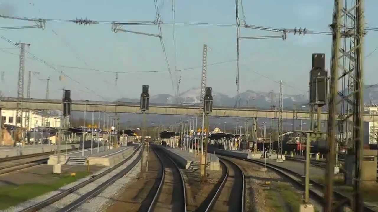Führerstandsmitfahrt München Hbf.- Rosenheim