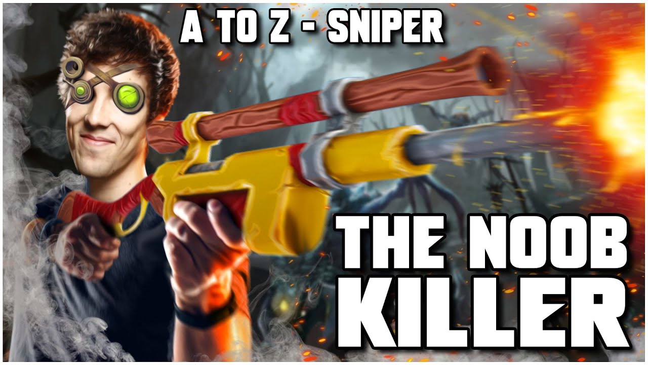 GRUBBY Discovers SNIPER, the NOOB HERO/KILLER - A to Z - Dota 2