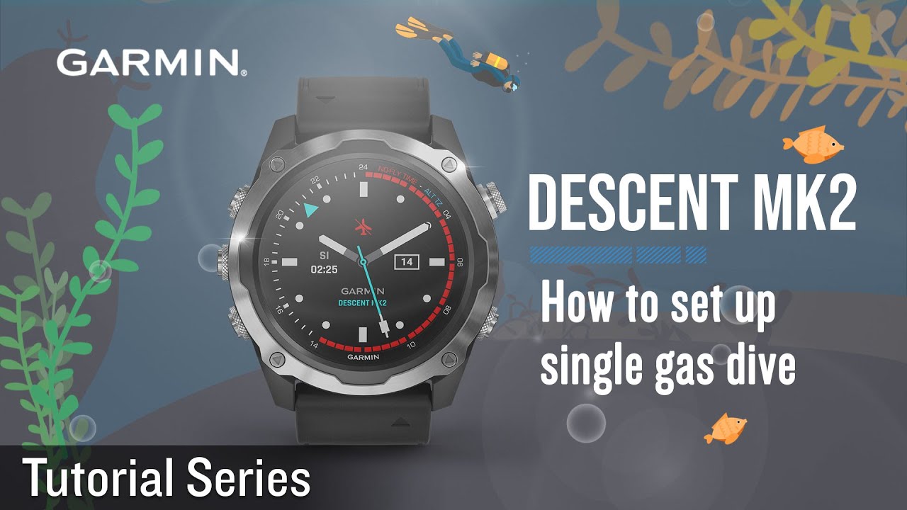 Tutorial - How to set up single gas dive