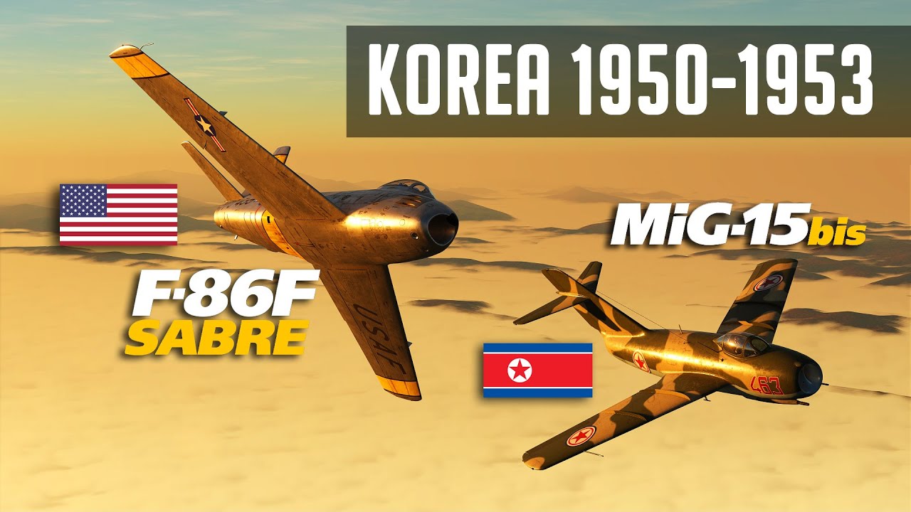 DCS: МиГ-15бис против F-86 «Сейбр» | Корейская война 1950-1953 гг.