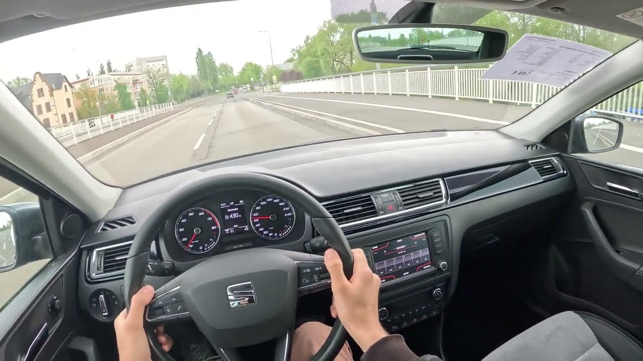 2017 Seat Toledo -POV Test drive -92KW