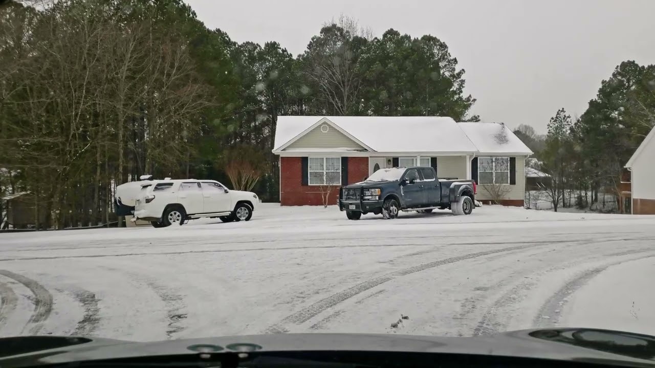 Winter weather in Cleveland, TN. January 31st, 2026