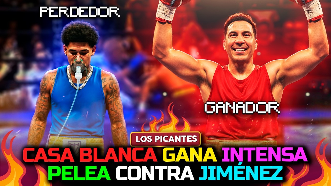 Cristian Casa Blanca derrota al señor Jiménez en intensa pelea de boxeo | VIVE EL ESPECTÁCULO