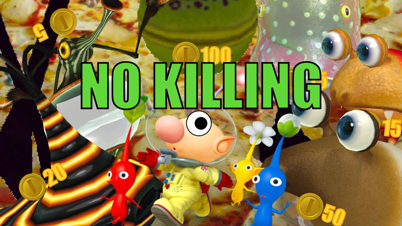 The Pacifist Challenge Continues - Pikmin 3 Deluxe Mission Mode (Without Killing An Enemy)