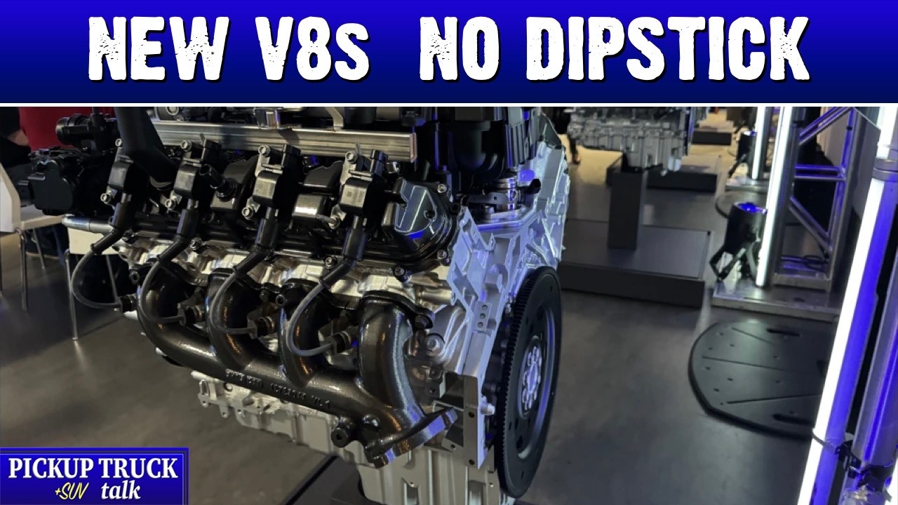 2027 Chevrolet Silverado и GMC Sierra: новые двигатели V8, без масляного щупа
