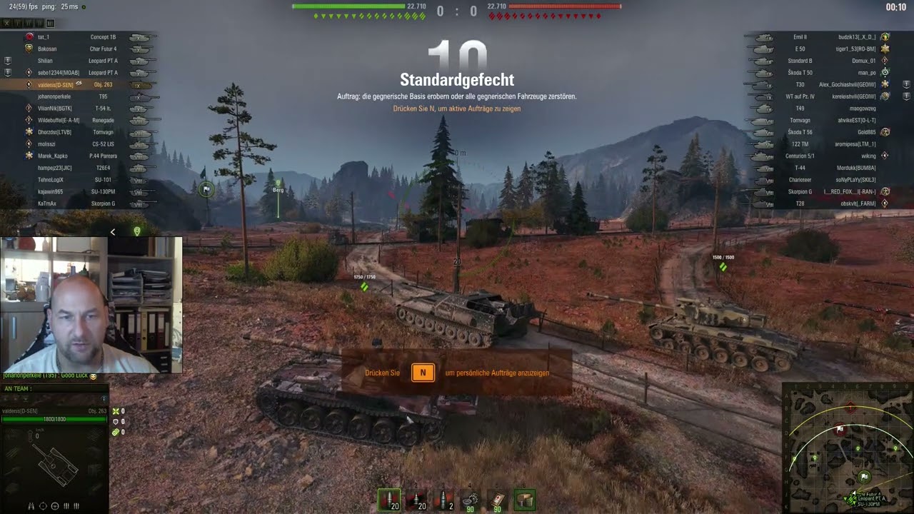 WoT oben an der Spitze der Weg zum OBJ 268v4: das OBJ 263