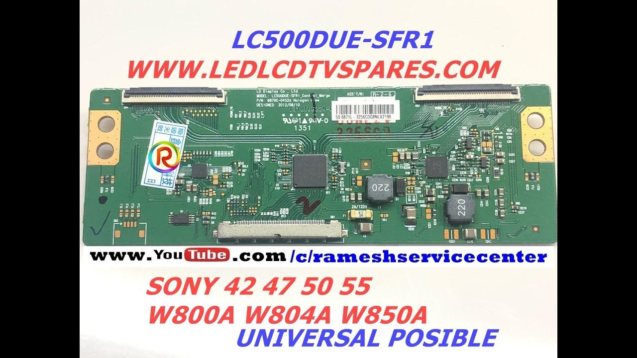 SONY 42 47 50 55 W800A W804A W850A AII MODEL UNIVERSAL POSIBAL