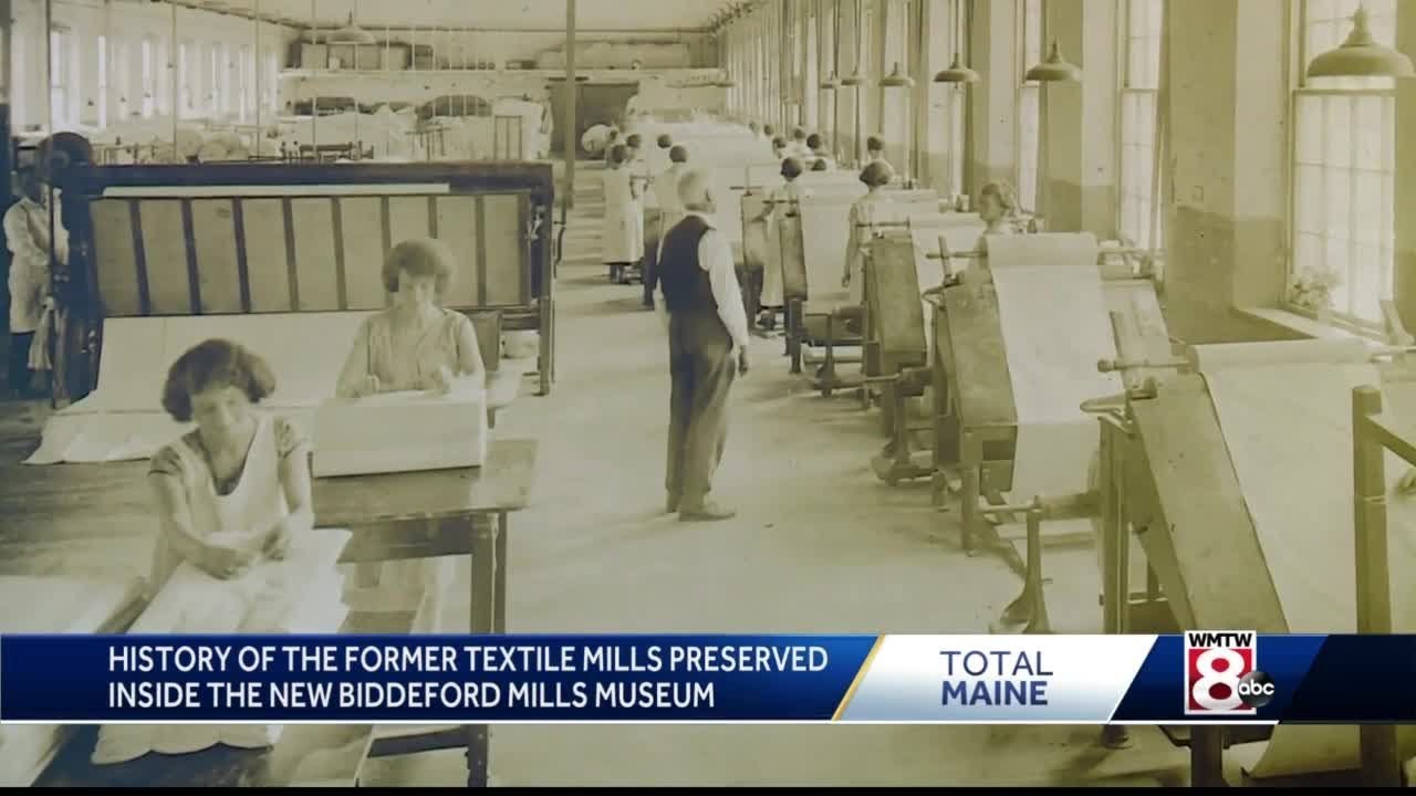 New museum preserves history of Biddeford's textile mills