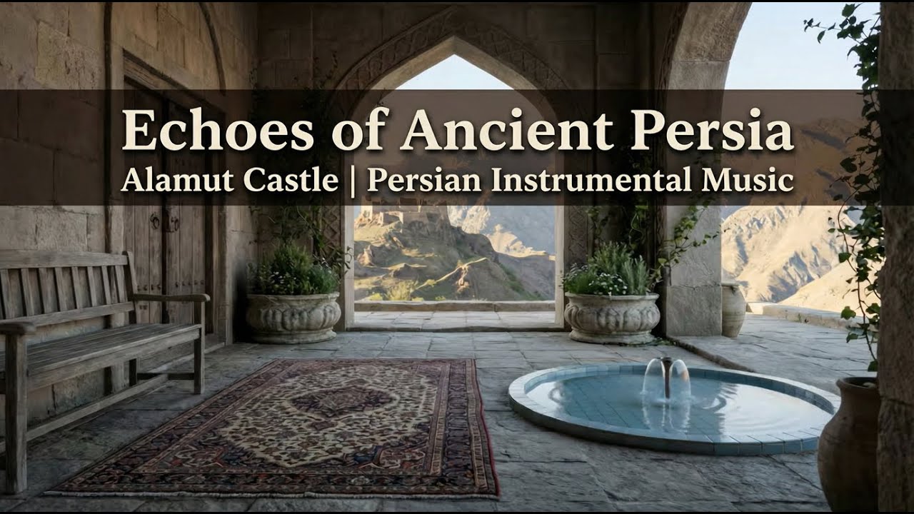 Persian Instrumental Music | The Fortress Above the Clouds | Music Beneath the Mountain Fortress