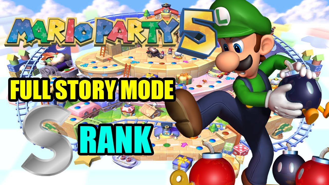 Mario Party 5 - Full Story Mode (S Rank) | [LSF]Chaz