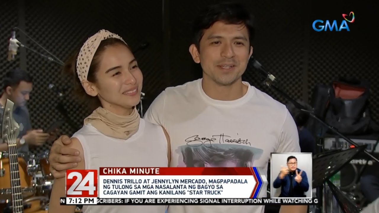 24 Oras: Dennis Trillo at Jennylyn Mercado, magpapadala ng tulong sa mga nasalanta ng bagyo sa...